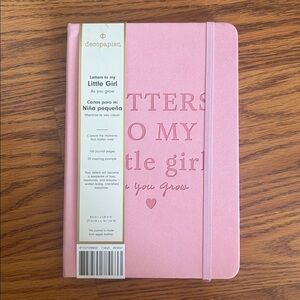“Letters To My Little Girl” journal